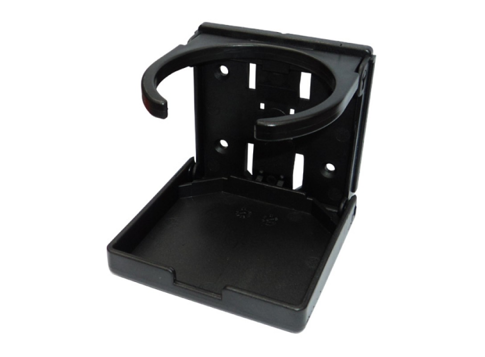 PORTABICCHIERE IN PLASTICA NERA