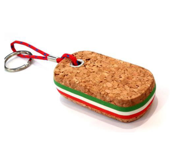 PORTACHIAVI SUGHERO OVALE