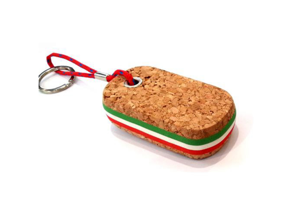 PORTACHIAVI SUGHERO OVALE