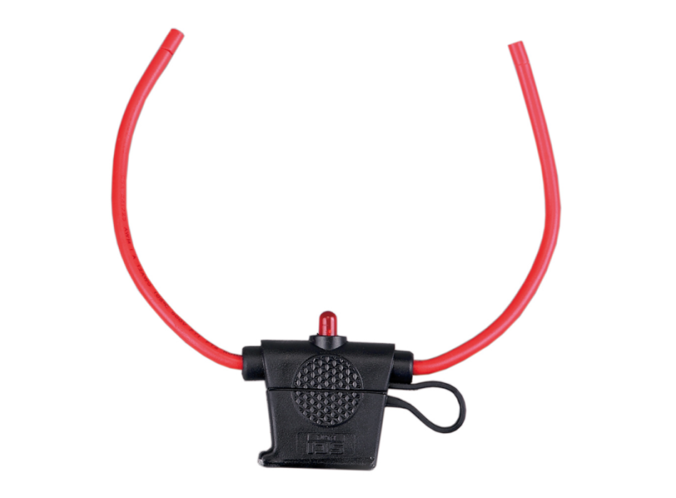 PORTAFUSIBILE VOLANTE CON LED DI ALLARME