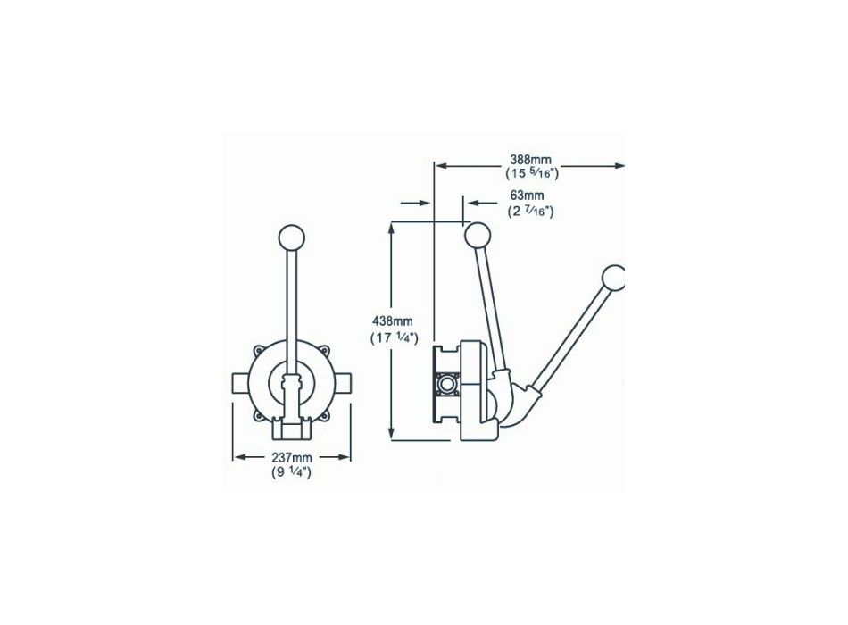 PORTATA LT/MIN 105 - USCITA Ø MM 38