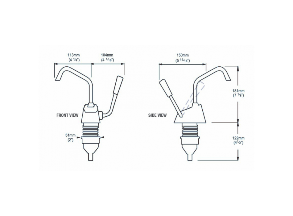 PORTATA LT/MIN 7 - USCITA Ø 1/2