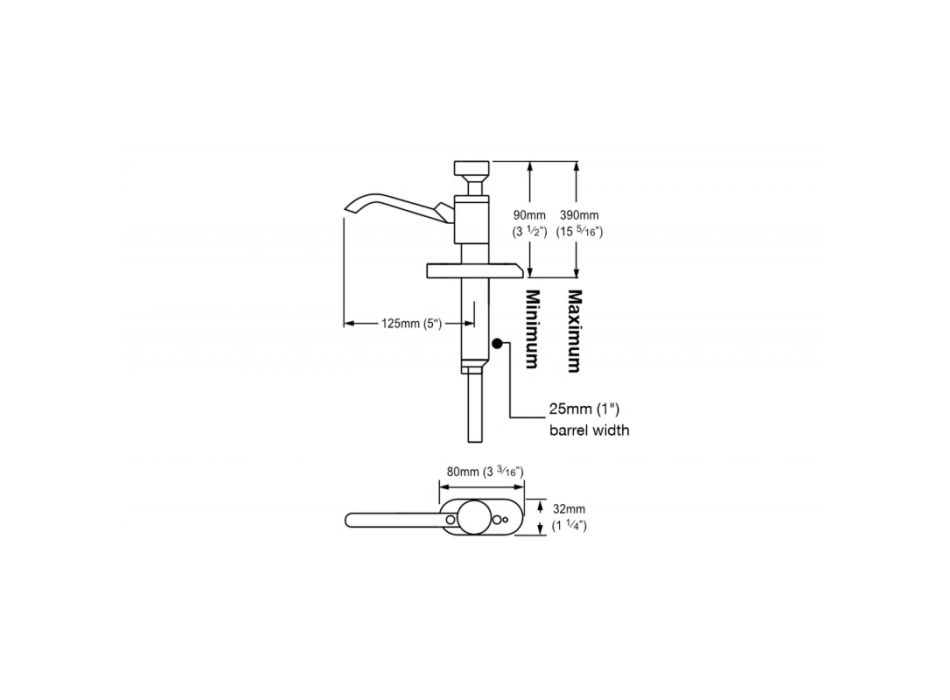 PORTATA LT/MIN 8 - USCITA Ø 1/2