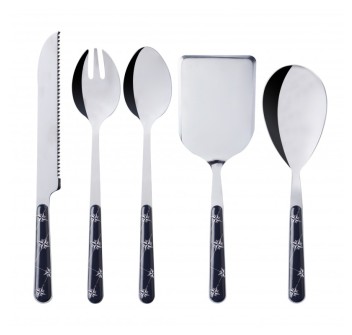 POSATE DA CUCINA SET 5 PEZZI