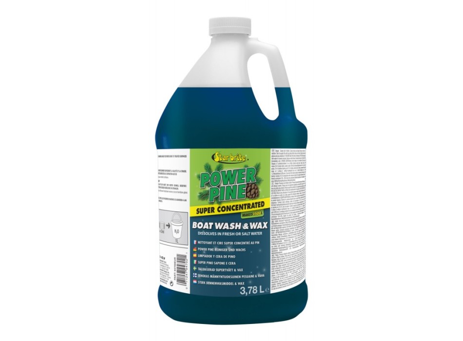 POWER PINE WASH E WAX 3,8 LT