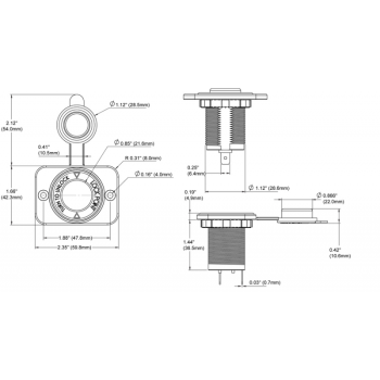 PRESA ACCENDISIGARI 12V. NERA