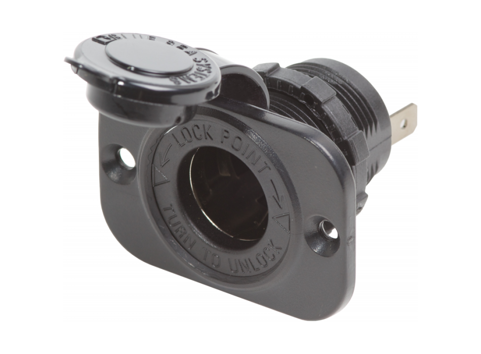 PRESA ACCENDISIGARI 12V. NERA