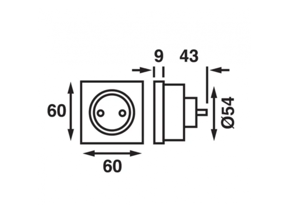 PRESA CORRENTE SCHUKO