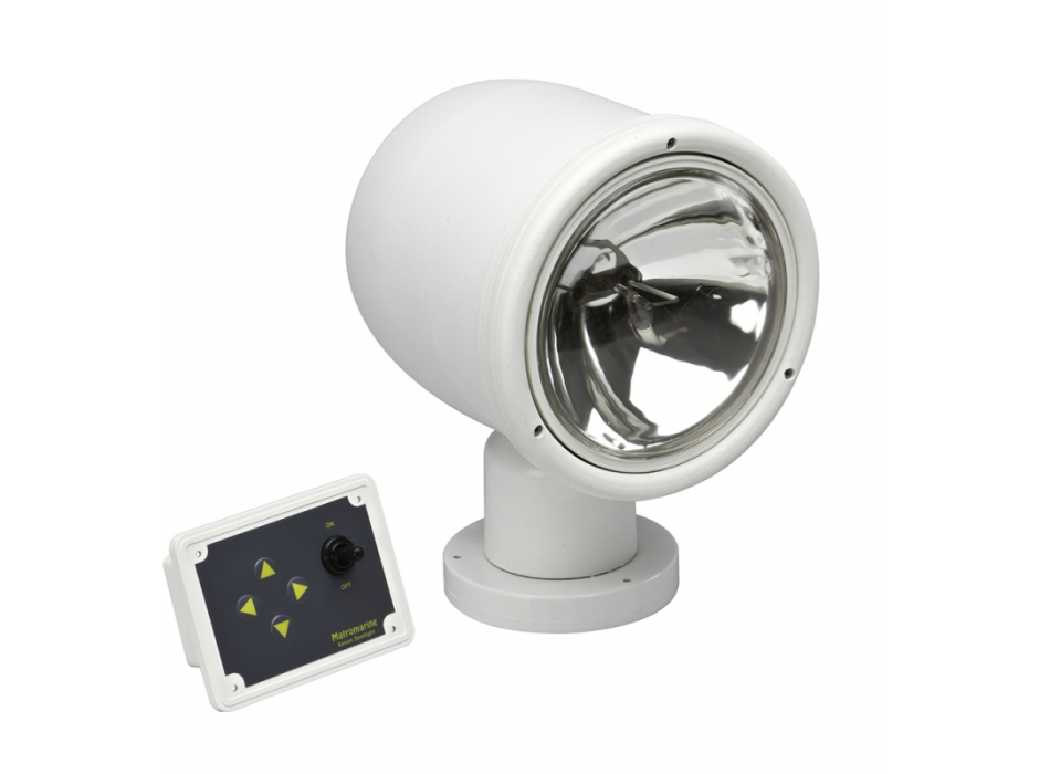 PROIETTORE INOX 100 W. 12 V.