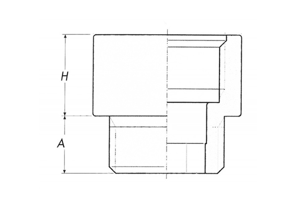 PROLUNGA MASCHIO-FEMMINA 3/4 X 20