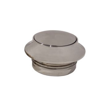 PULSANTE OTTONE CROMATO MM.16