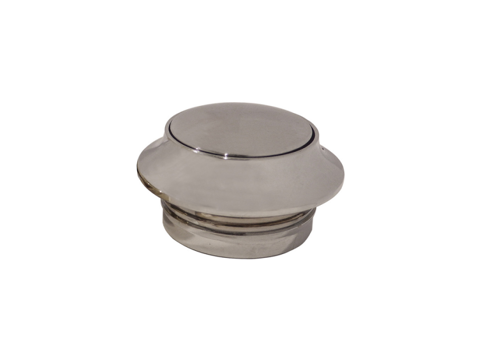 PULSANTE OTTONE CROMATO MM.16