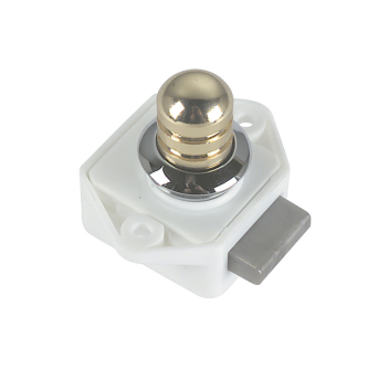 PULSANTE OTTONE CROMATO