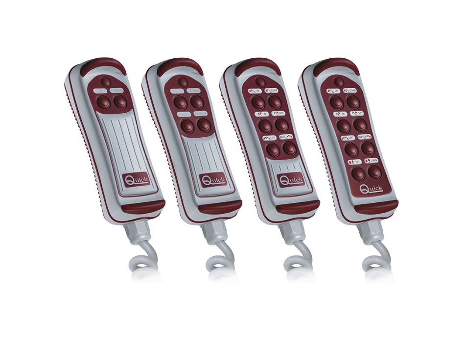 PULSANTIERA A 8 CANALI CON TORCIA LED