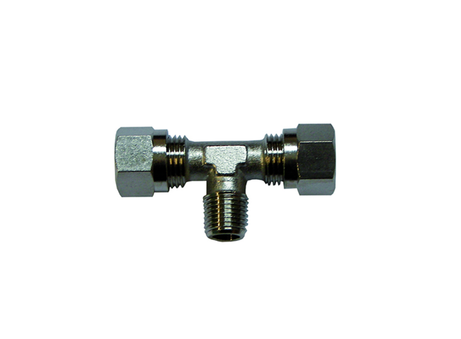 RACCORDO A TEE PER TUBO MM.8