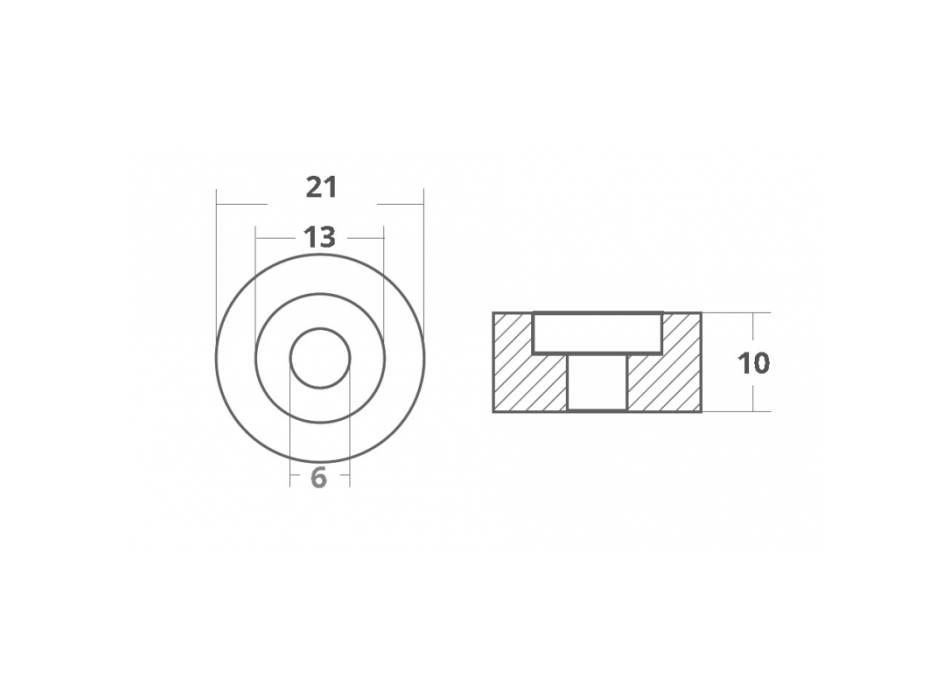 RONDELLA IN ALLUMINIO