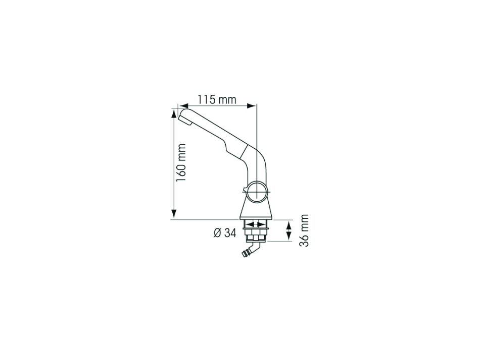 RUBINETTO MISCELATORE