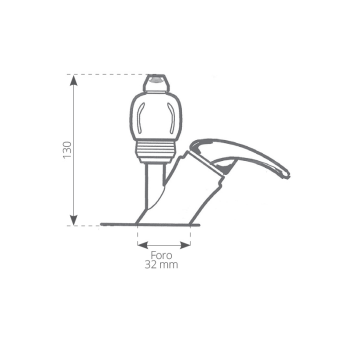 RUBINETTO MISCELATORE CON DOCCIA