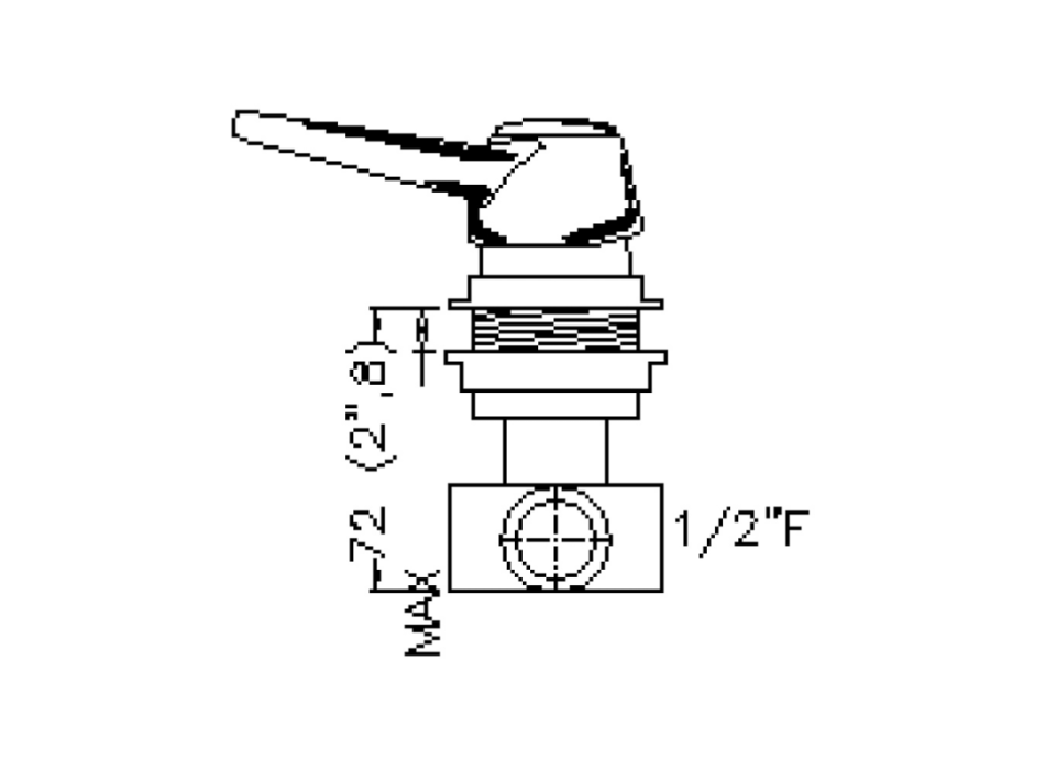 RUBINETTO MISCELATORE DOCCIA