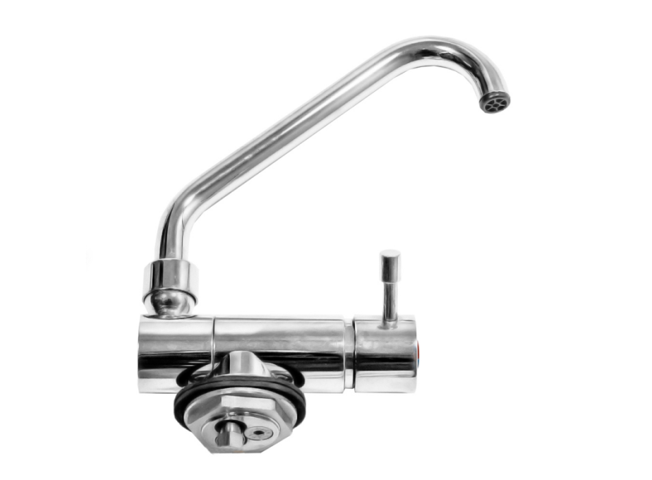 RUBINETTO MISCELATORE IN OTTONE CROMATO