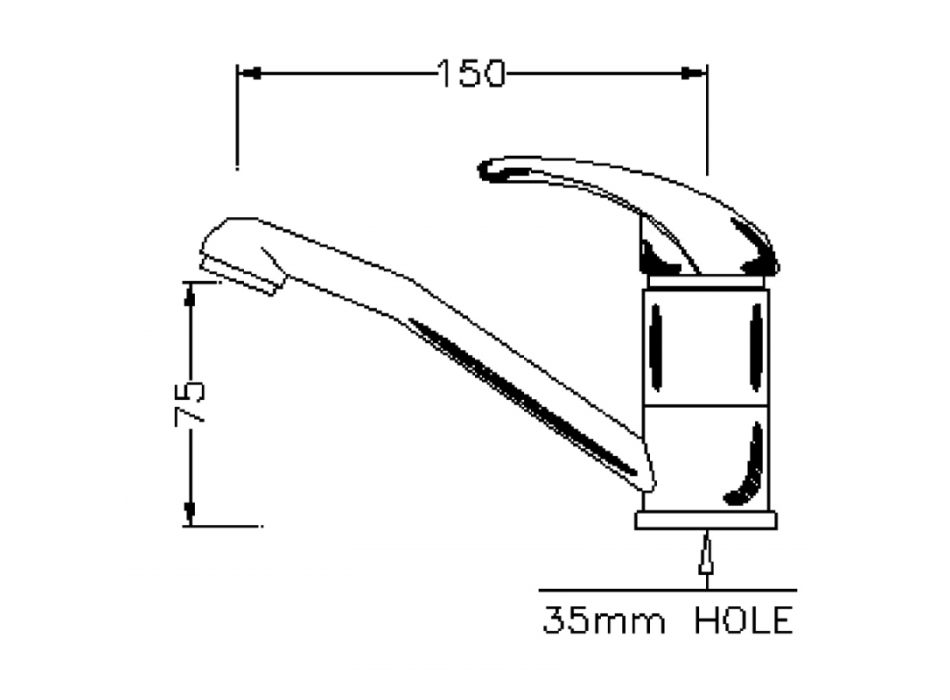 RUBINETTO MISCELATORE LAVABO