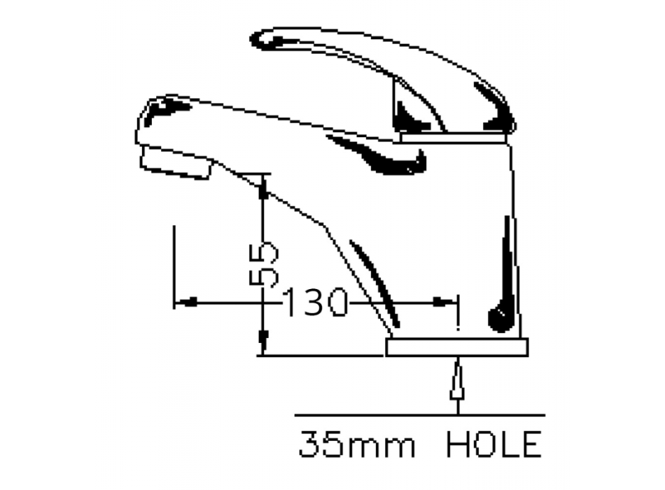 RUBINETTO MISCELATORE LAVABO