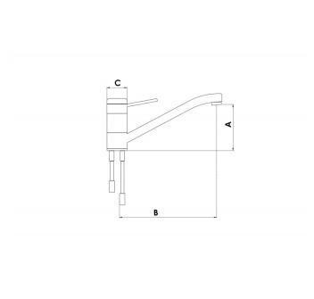 RUBINETTO MISCELATORE MM 80