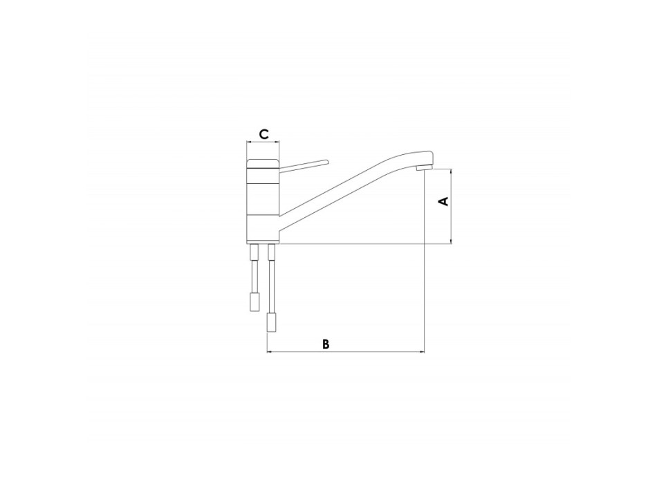 RUBINETTO MISCELATORE MM 80
