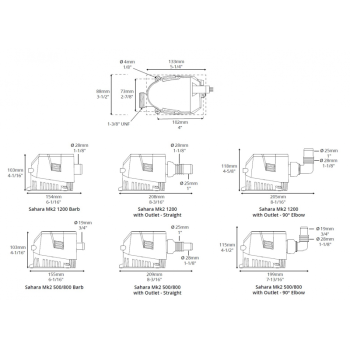 S800 12V - PORTATA LT/H 2340