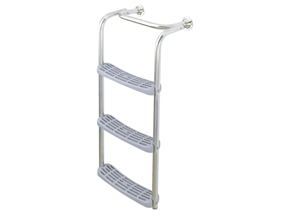 SCALA CON 1 GRADINI FISSI + 3 MOBILI