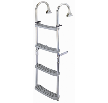 SCALA CON 2 GRADINI FISSI + 3 MOBILI