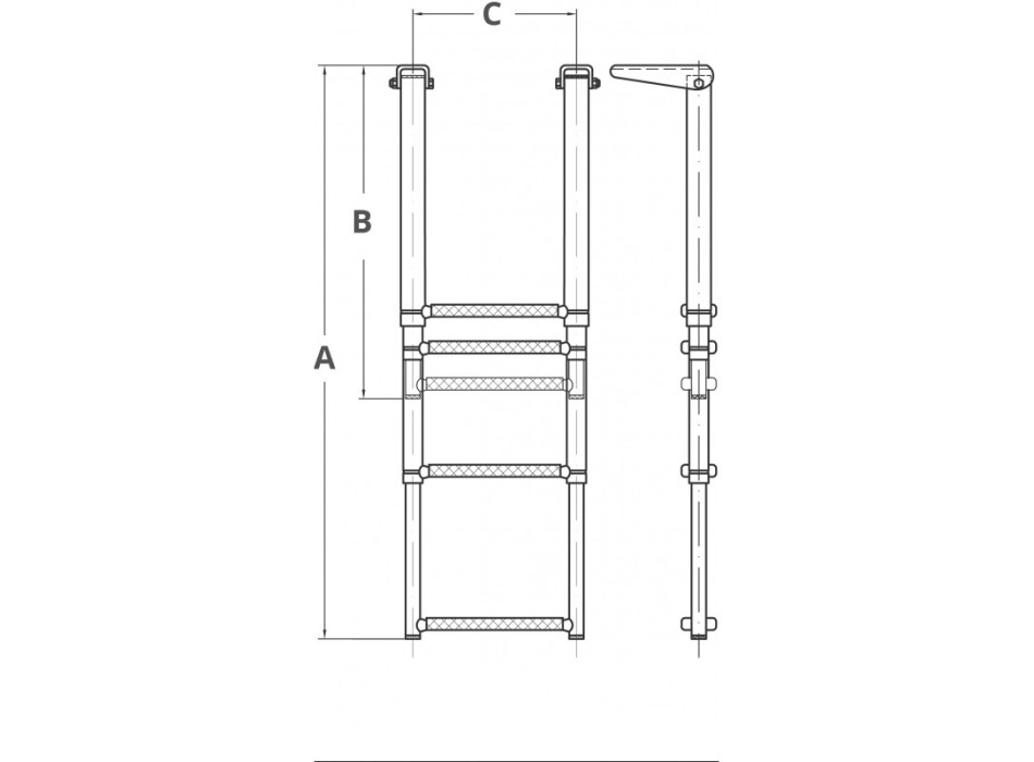 SCALETTA A 3 GRADINI