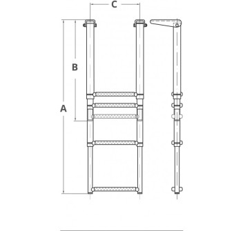 SCALETTA A 4 GRADINI