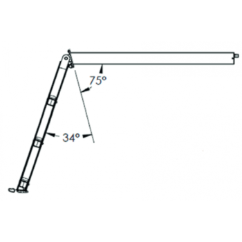 SCALETTA TELESCOPICA A SCOMPARSA 4 GRADINI