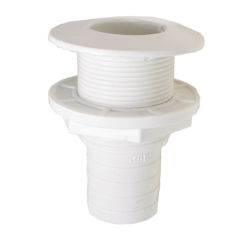 SCARICO A MARE CON PORTAGOMMA Ø MM.15