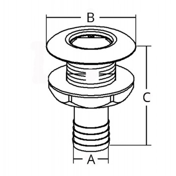 SCARICO A MARE DA 2'