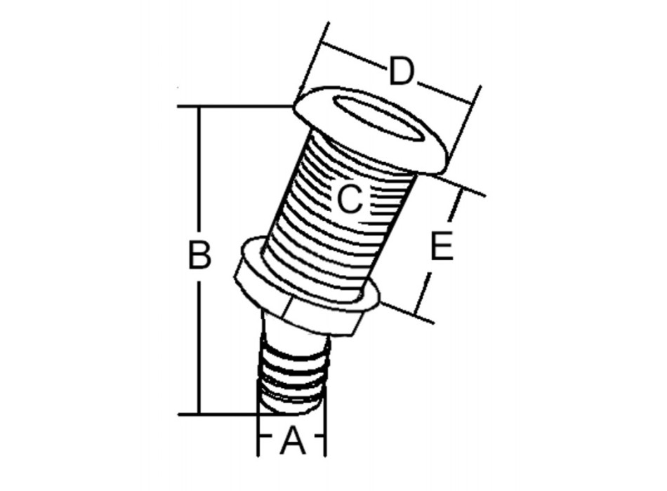 SCARICO AUTOSVUOTANTE Ø MM. 38