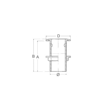 SCARICO MANTA DA 1' 1/4