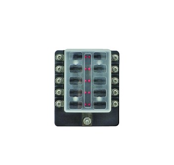 SCATOLA PORTAFUSIBILE 6 LINEE