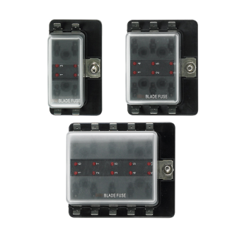 SCATOLA PORTAFUSIBILE A 8 LINEE