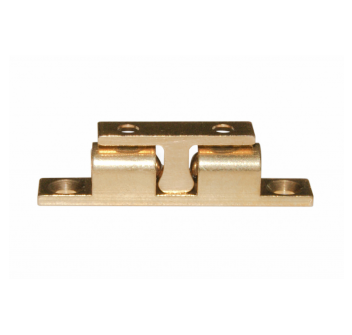 SCROCCHETTO A DOPPIA SFERA OTTONE