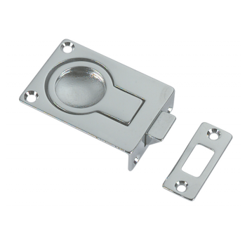 SCROCCHETTO A FILO OTTONE CROMATO MM.57X40