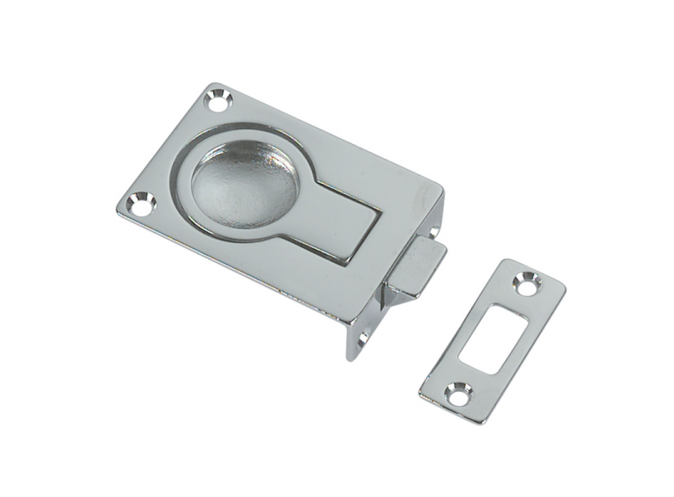 SCROCCHETTO A FILO OTTONE CROMATO MM.57X40