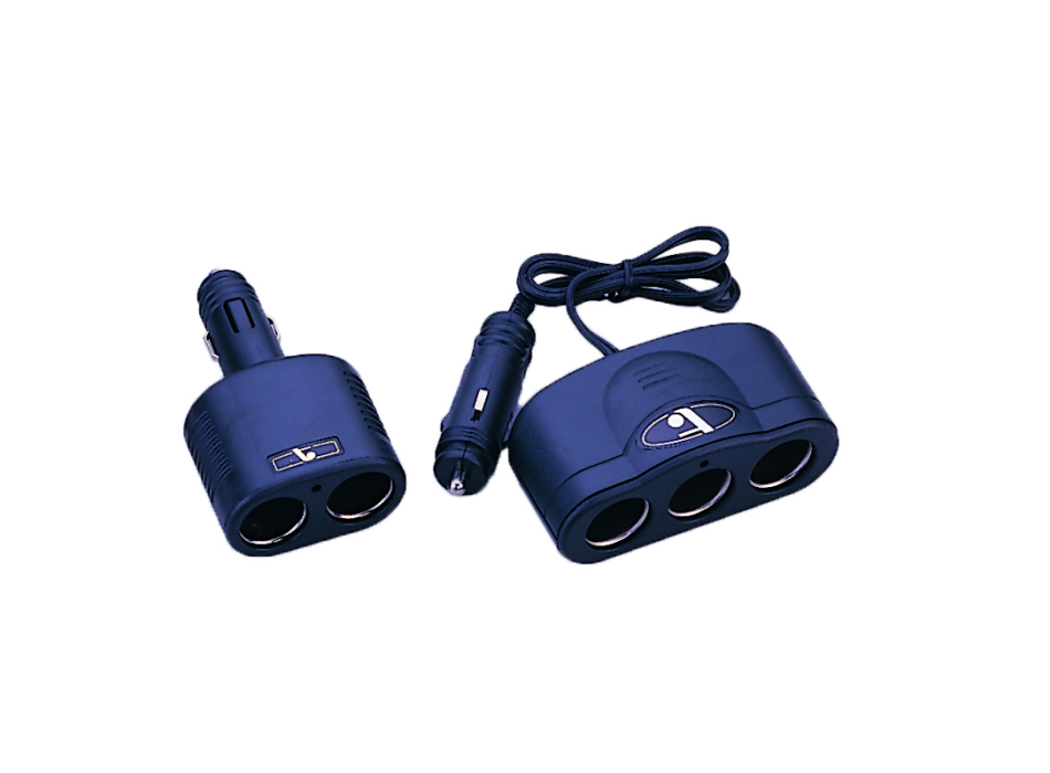 SDOPPIATORE A TRE PRESE CON CAVO