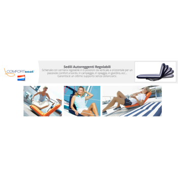 SEDILE COMFORT REGULAR BLU-BIANCO