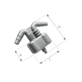 SEPARATORE ACQUA/GAS CAPACITA' LT.4,5