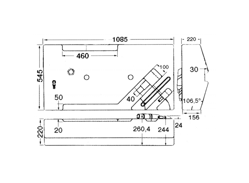 SERBATOIO CARBURANTE LT.91