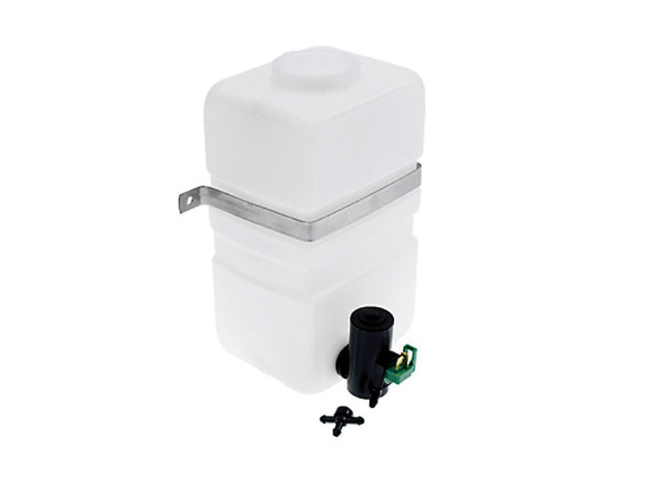 SERBATOIO CON POMPA PER LAVAVETRI