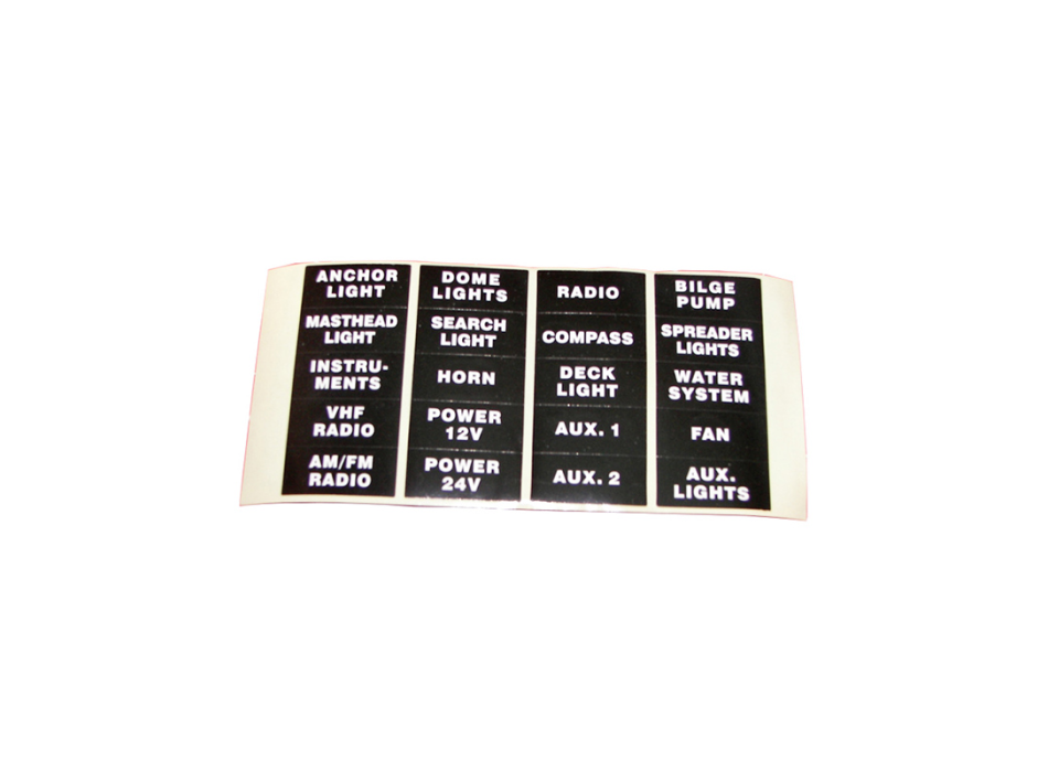 SERIE SIMBOLI ADESIVI