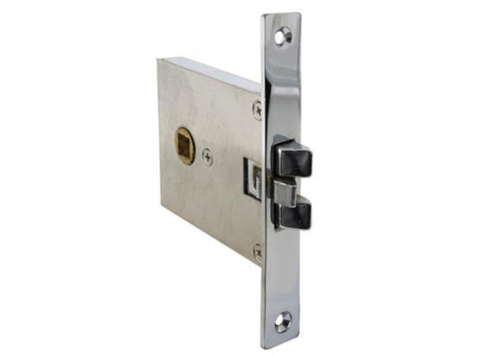 SERRATURA INCASSO MM.70X60 OTTONE CROMATO